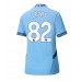 Manchester City Rico Lewis #82 Hjemmedrakt Dame 2024-25 Kortermet